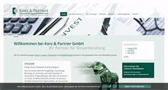 Desktop Screenshot of korz-partner.de